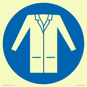 Custom Mandatory: Wear a lab coat